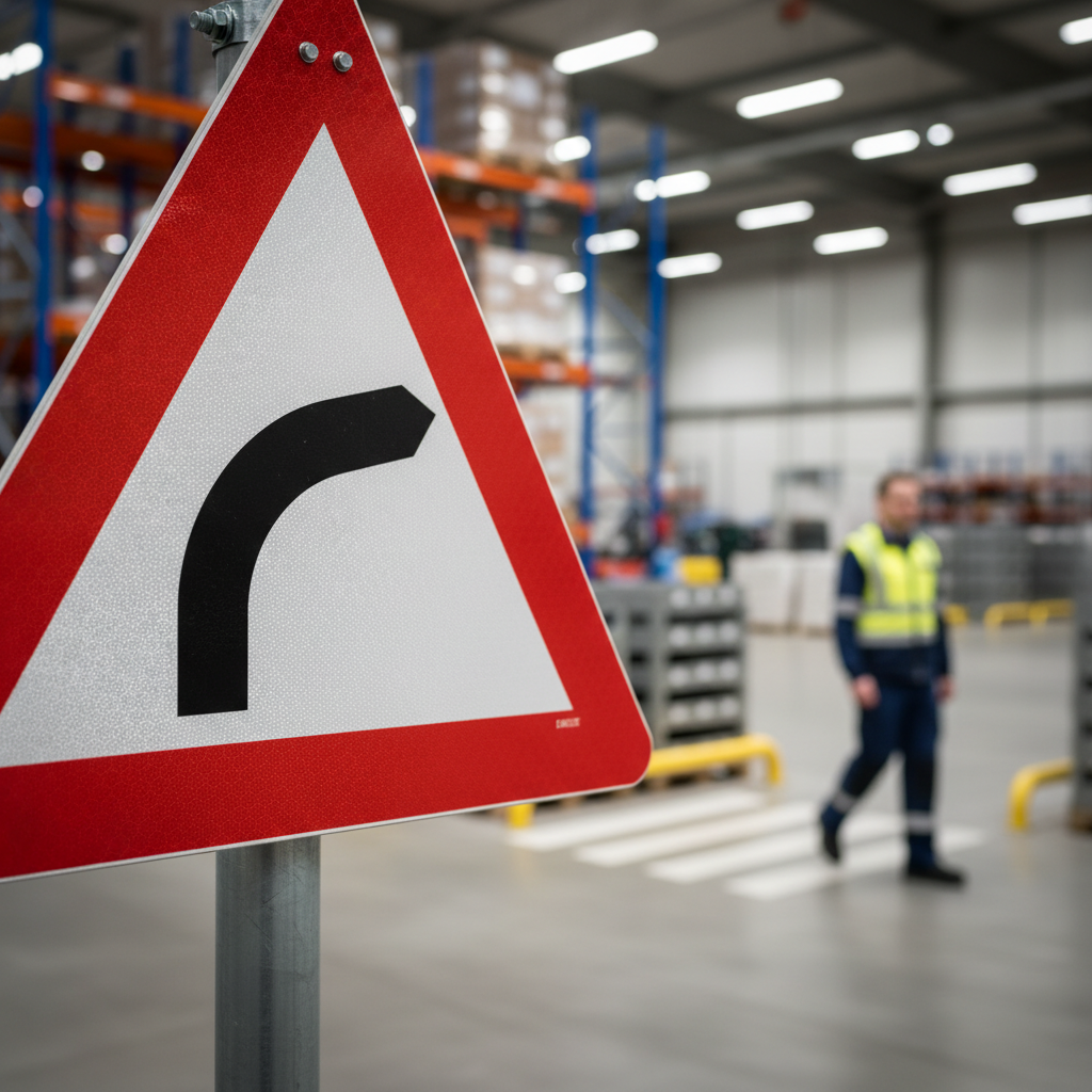 A41,1 - Højresving skilt - Billede 3