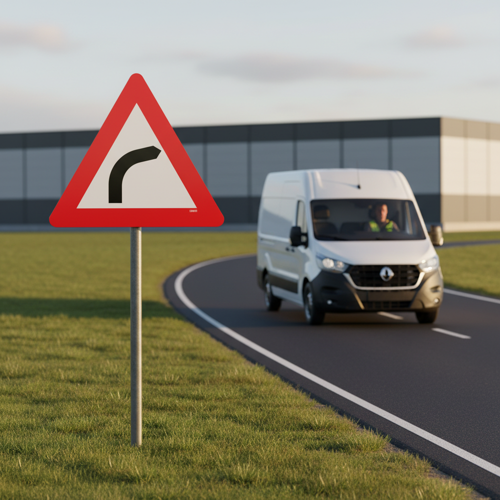 A41,1 - Højresving skilt - Billede 5