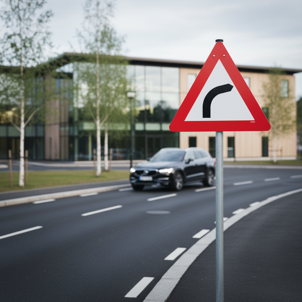A41,1 - Højresving skilt - Billede 2