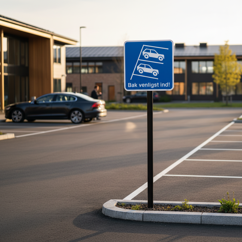 Bak venligst ind skilt - Billede 2