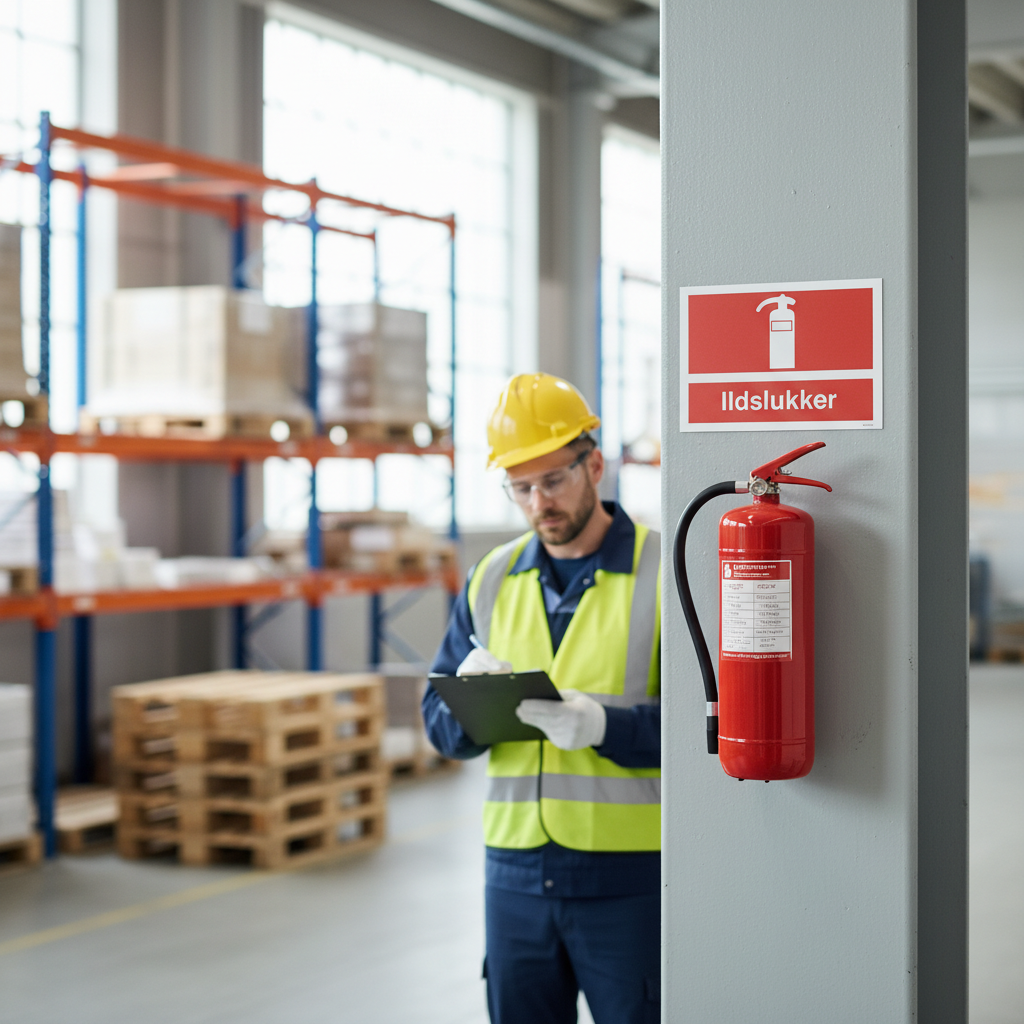 Ildslukker skilt - Billede 5