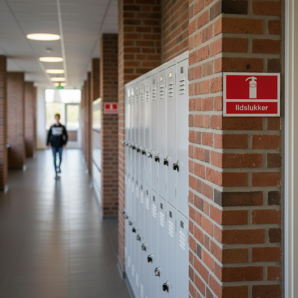 Ildslukker skilt - Billede 2