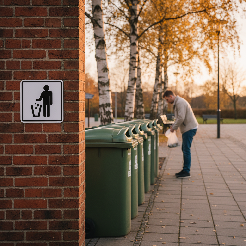 Affald - Piktogram skilt - Billede 2