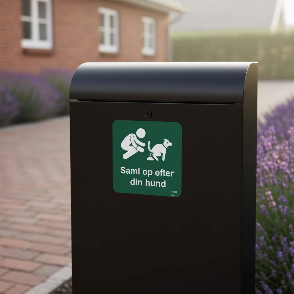 Saml op efter din hund grønt skilt - Billede 4