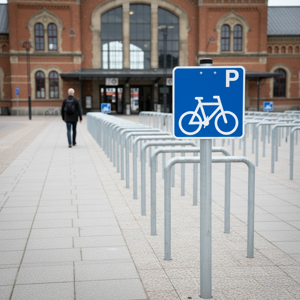 P cykler piktogram skilt - Billede 5