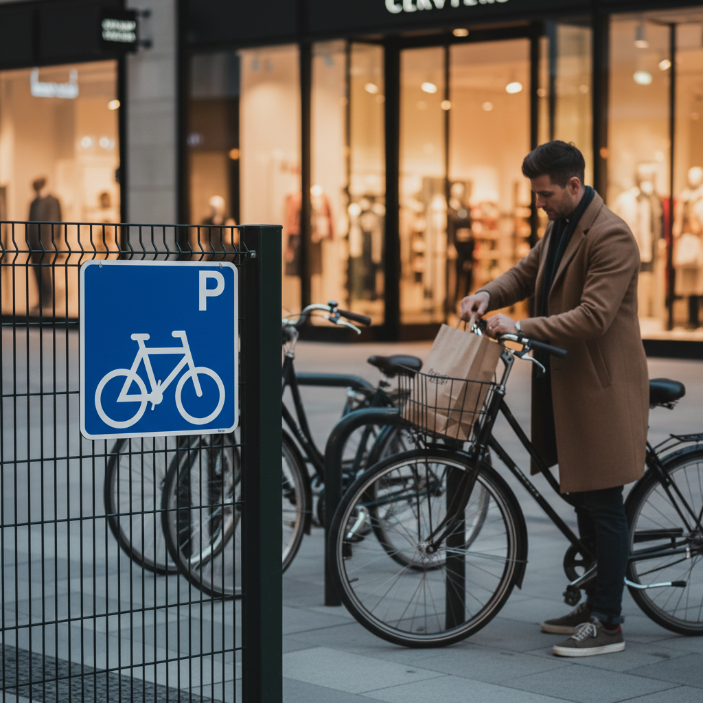 P cykler piktogram skilt - Billede 4