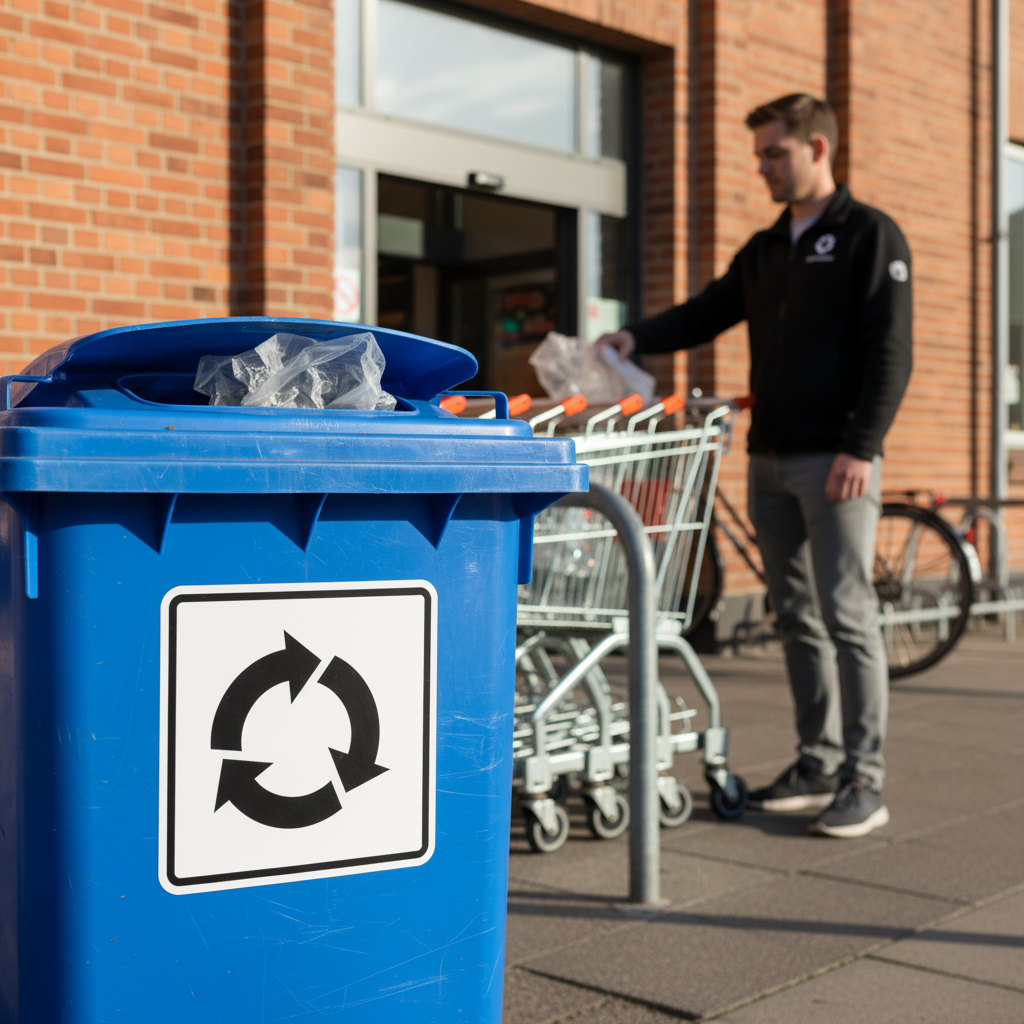Genbrug piktogram skilt - Billede 2