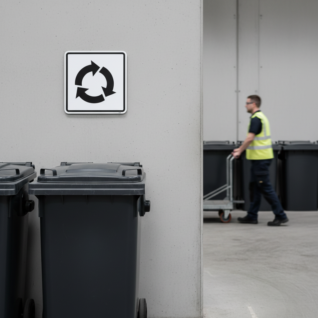 Genbrug piktogram skilt - Billede 5