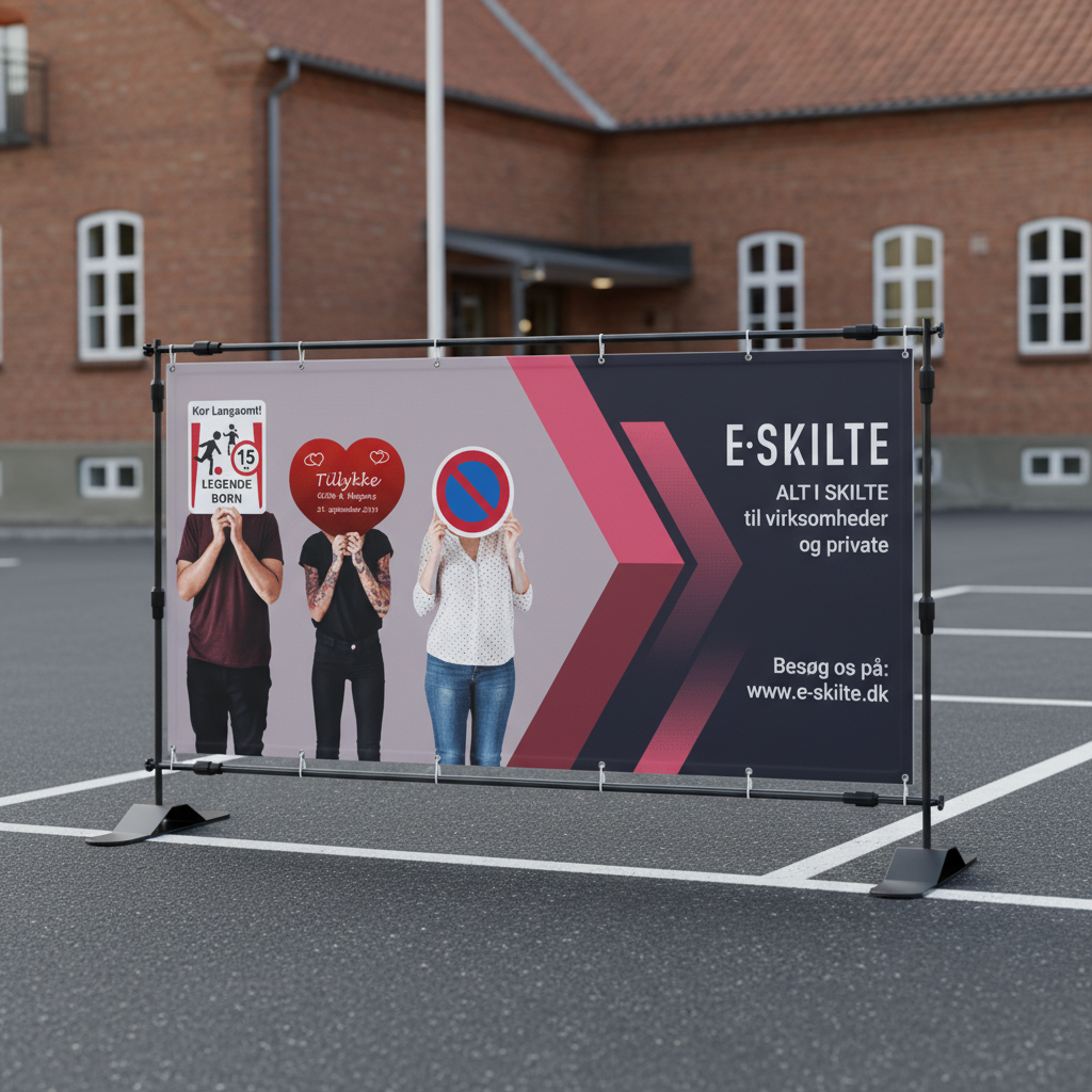 Banner - Med valgfrit tryk - Billede 4