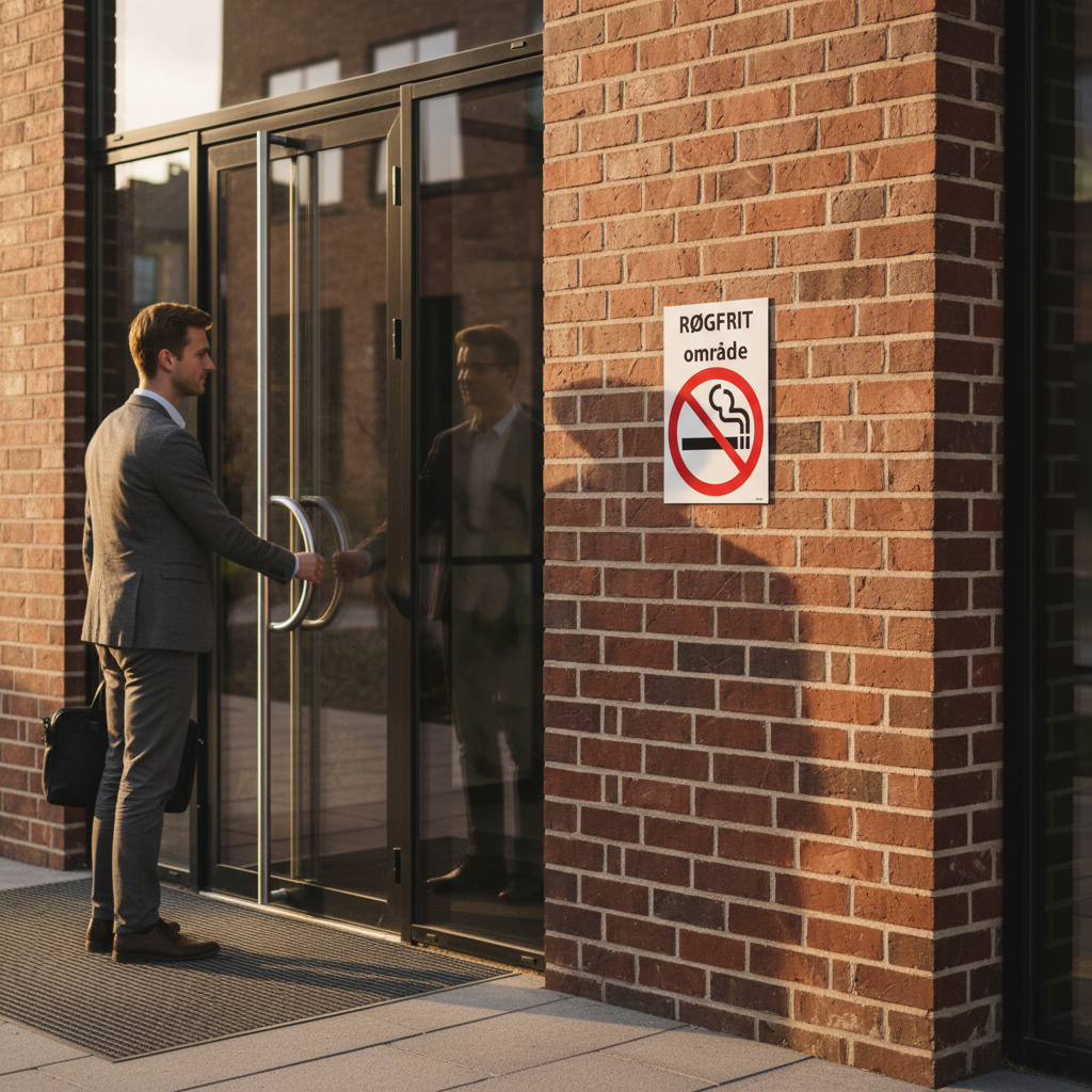 Røgfrit område Skilt - Billede 7