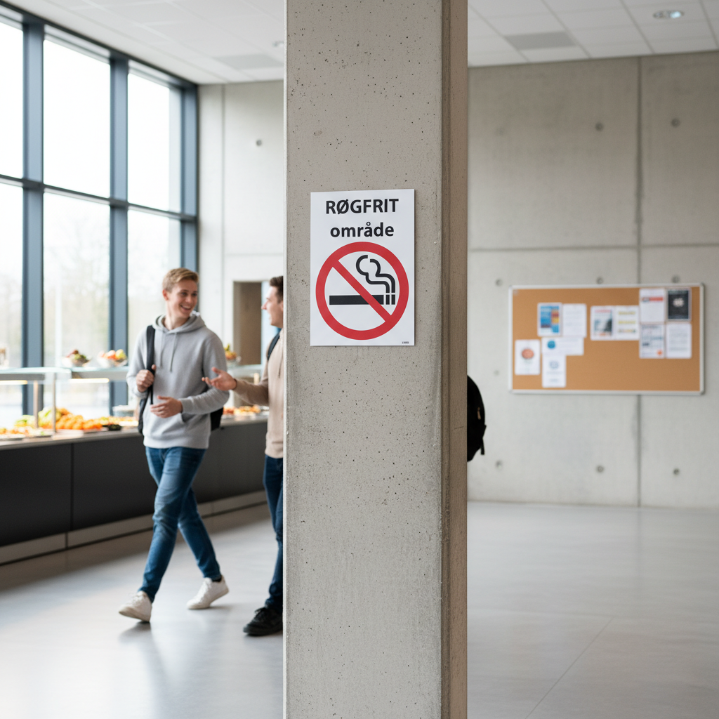 Røgfrit område Skilt - Billede 3