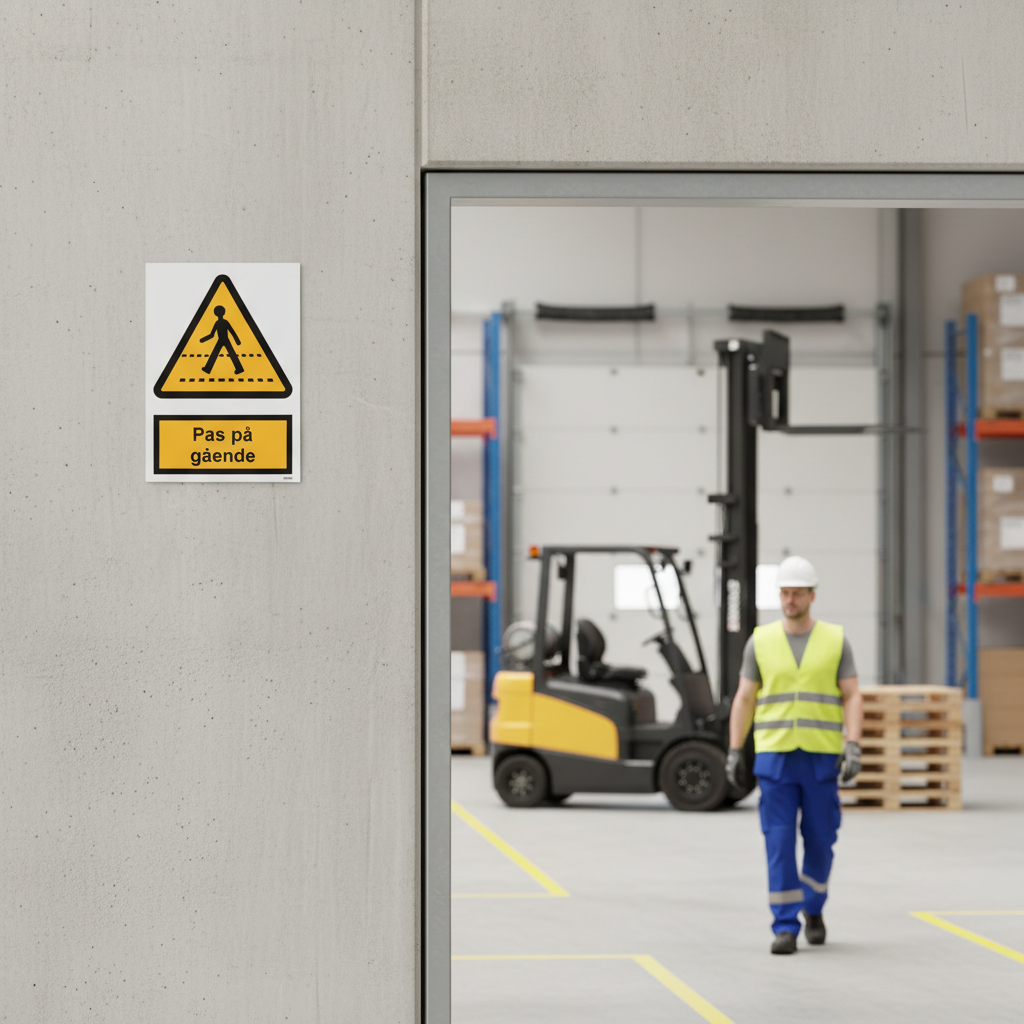 Pas på gående skilt - Billede 3