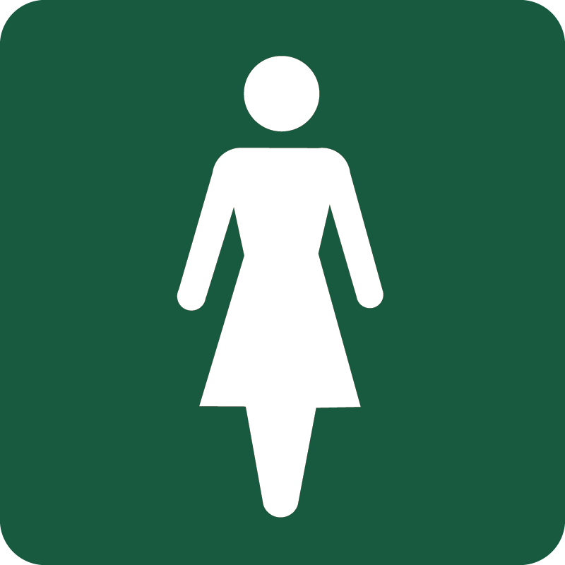 nsti10 - Dametoilet Dametoilet Naturstyrelsens skilt
