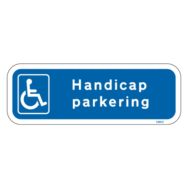 Handicap Parkering Skilt