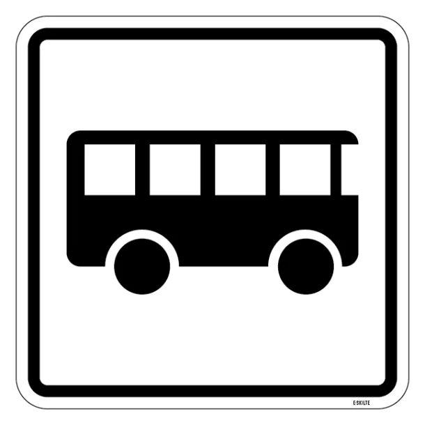 Bus - piktogram skilt