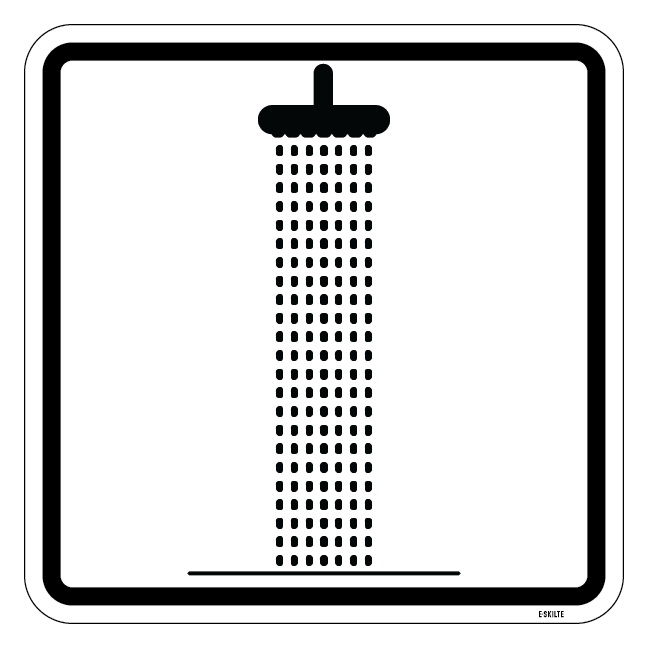 Brus piktogram skilt