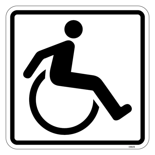 Handicap. Piktogram skilt