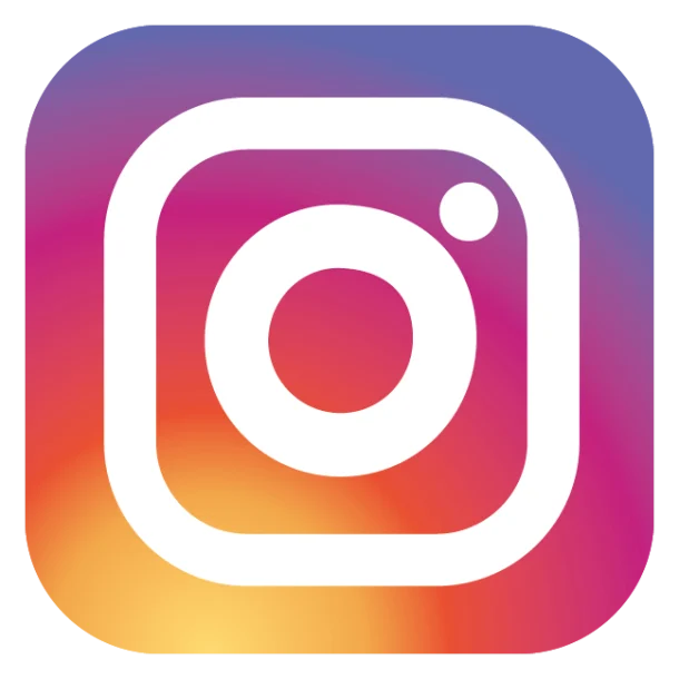 Instagram logo. Piktogram skilt