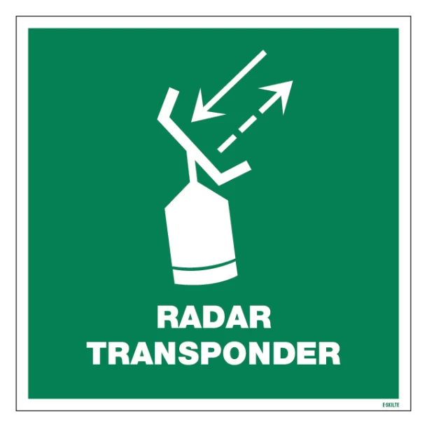 Radar Transponder Redningsskilt