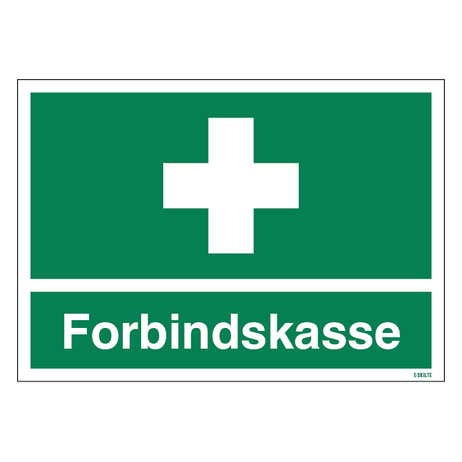 Forbindskasse skilt