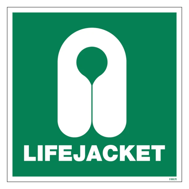 Lifejacket: Redningsskilt