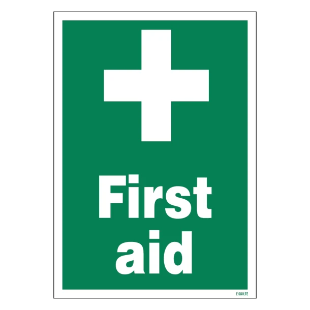 First Aid Redningsskilte