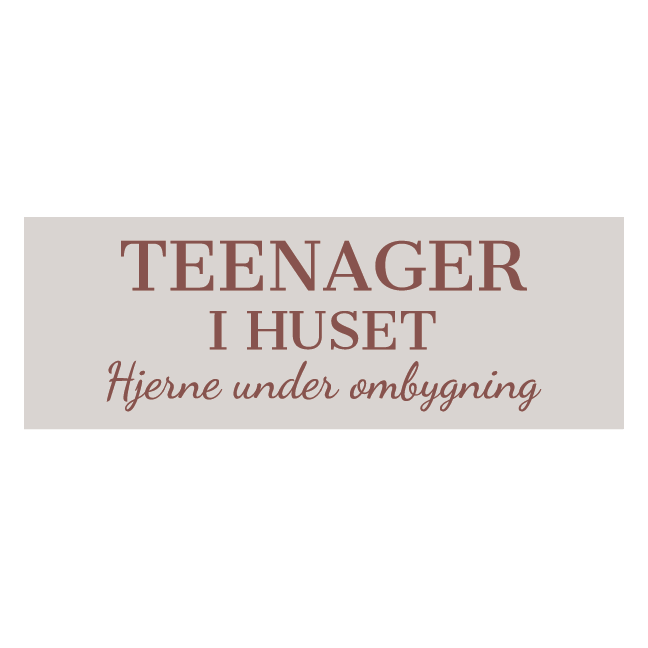 Teenager i huset hjerne under ombygning skilt
