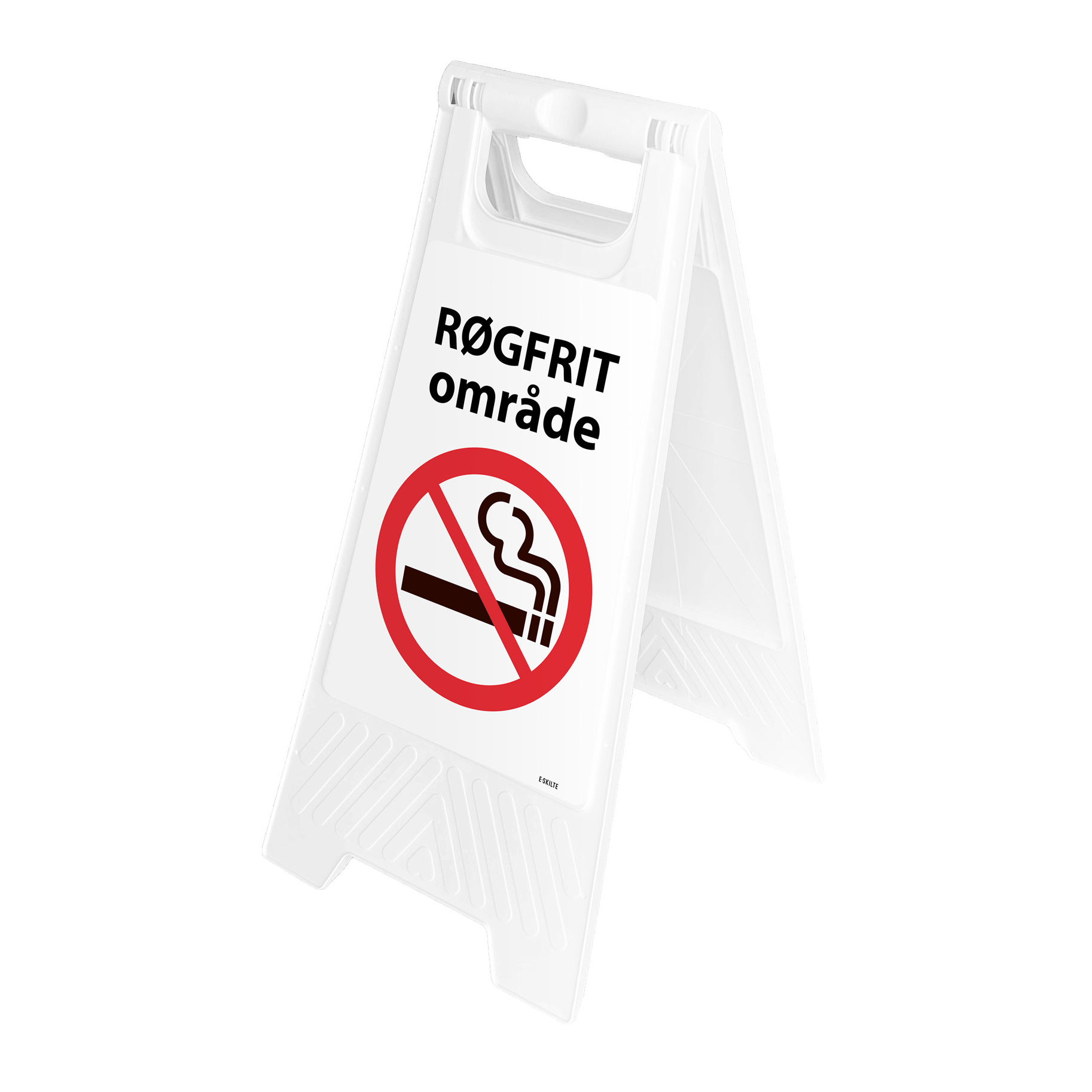 Gulvskilt - Røgfrit område